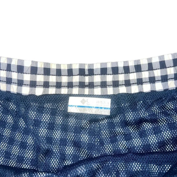 Columbia Navy Blue and White Swim Trunks - Picture 2 of 4